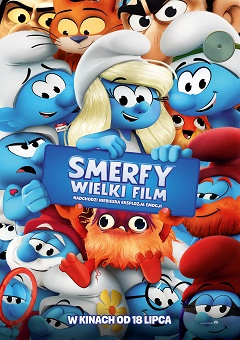 Plakat filmu SMERFY. WIELKI FILM dubbing