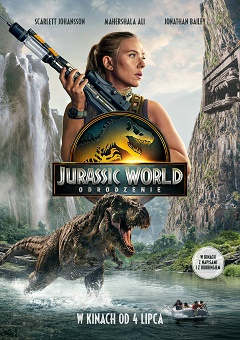 Plakat filmu JURASSIC WORLD: ODRODZENIE napisy