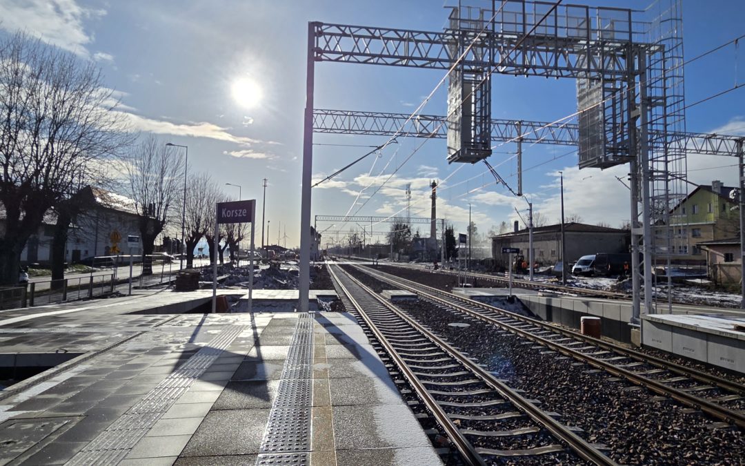 Linia kolejowa Ełk – Giżycko niemal gotowa. Kiedy jednak pojadą pociągi?