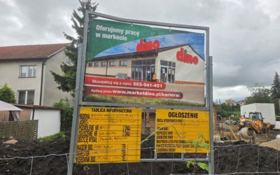 Nowy market Dino na ul. Ogrodowej w Kętrzynie – czwarty sklep sieci w mieście