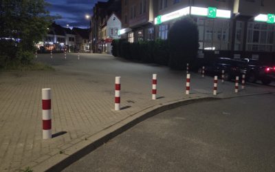 Koniec z parkowaniem na chodniku przy dawnym Hotelu Koch
