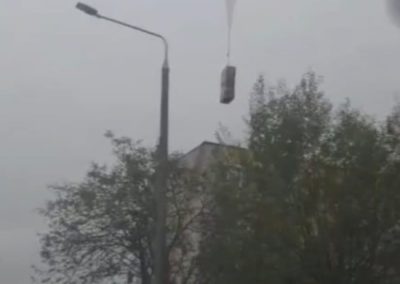 Bartoszyce balon z papierosami